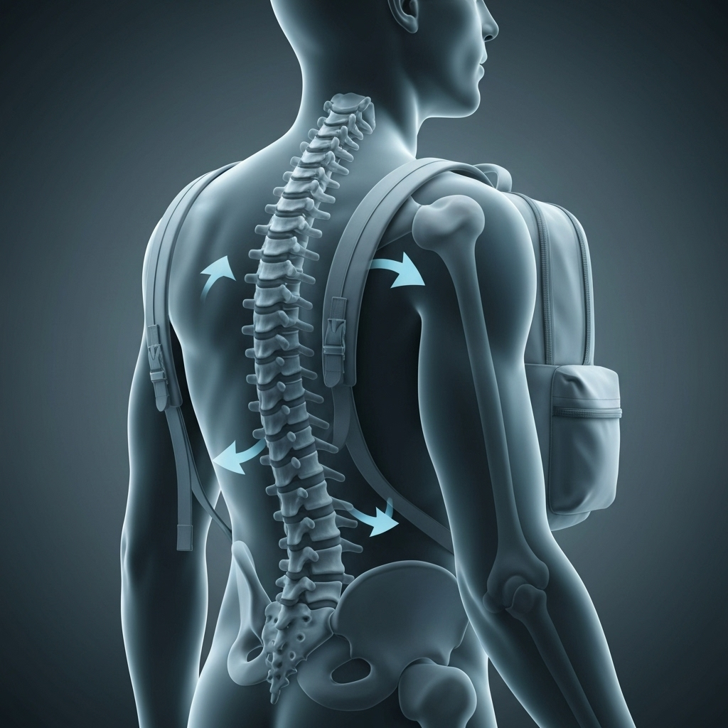 腰痠背痛問題示意